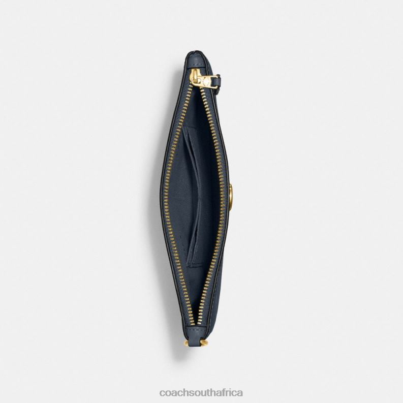 Coach Women SMALL WRISTLET B4/DENIM 4ZRDJ361